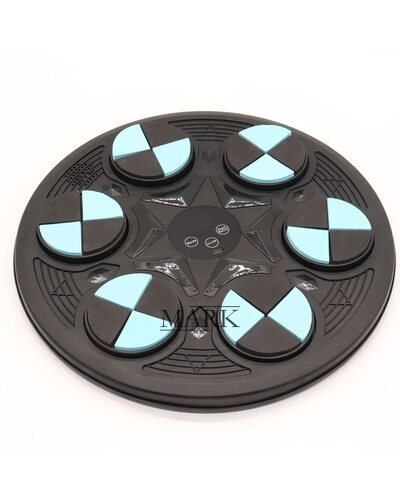 Музыкальный боксерский тренажер (36х36 см), настенный с Bluetooth и подсветкой, USB Type-C