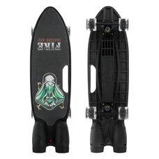 Дитячий інтерактивний скейтборд з підсвічуванням, димовими ефектами та музикою Fire Skatebo Art Чорний (НКП)