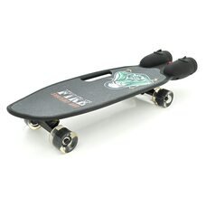 Дитячий інтерактивний скейтборд з підсвічуванням, димовими ефектами та музикою Fire Skatebo Art Чорний (НКП)