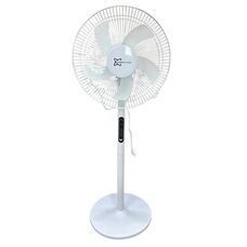 Підлоговий кімнатний сенсорний вентилятор з пультом керування та 8 режимами швидкості LAMBENT STAR FM-1 Білий (ЖЯ)