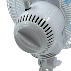 Настільний вентилятор Wimpex WX707 на прищіпці 50 Вт, діаметр лопатей 18 см, працює від мережі, Білий (243)