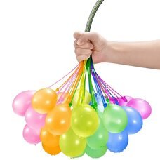 Дитячий іграшковий набір водяних кульок-бомб для ігор в басейні Happy Baby Balloons 111 кульок (HA-366)