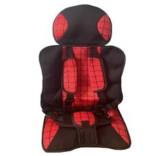 Універсальне безкаркасне дитяче автокрісло з підголовником та ременями від 1 до 3 років Червоний (ЖЯ)
