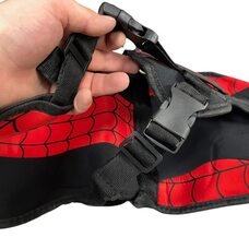 Універсальне безкаркасне дитяче автокрісло з підголовником та ременями від 1 до 3 років Червоний (ЖЯ)