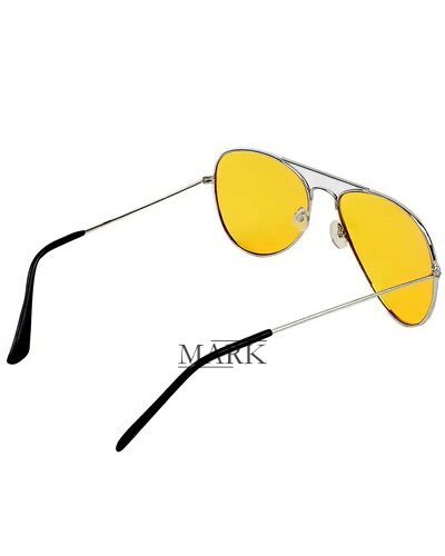 Антибликовые очки ночного видения Night View Glasses, очки антифары, Желтый (ЖЯ)