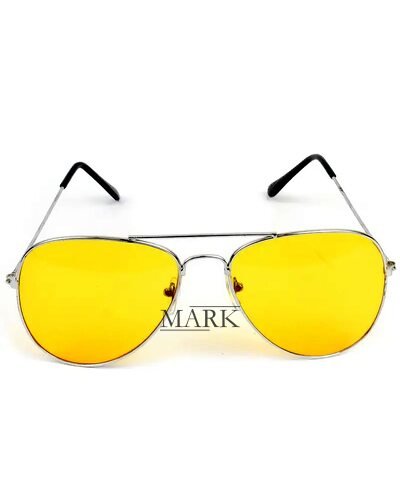 Антибликовые очки ночного видения Night View Glasses, очки антифары, Желтый (ЖЯ)