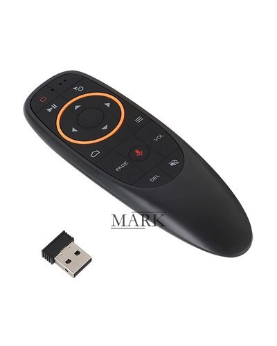 Пульт Air Mouse G10S с гироскопом для смарт-телевизоров, приставок, пк, ноутбуков (ЖЯ)