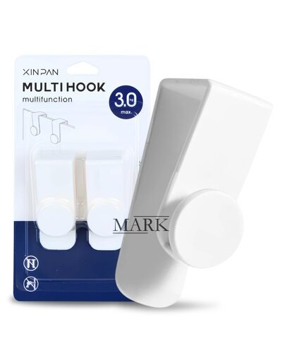 Универсальный набор многофункциональных крючков Xinpan Multi Hook 2 шт Белый (1142)