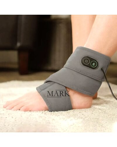 Согревающий массажер для суставов Calm heat Massaging Flex Wrap 63657 разъемный, Серый (ЖЯ)