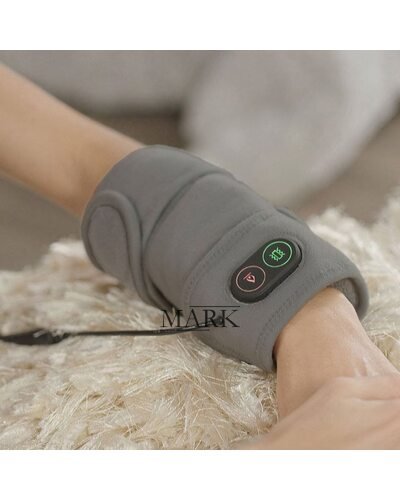 Согревающий массажер для суставов Calm heat Massaging Flex Wrap 63657 разъемный, Серый (ЖЯ)