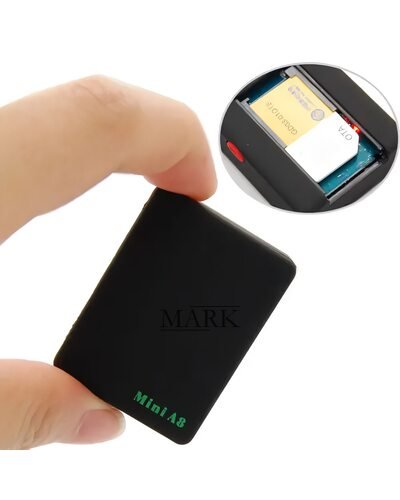 Компактный GSM/GPS-трекер Mini A8 с прослушкой, кнопка SOS, для отслеживания объектов (ЖЯ)