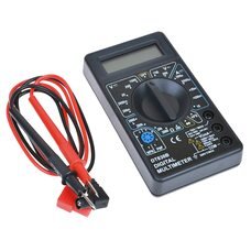 Універсальний портативний вимірювальний високочутливий мультиметр DT-830B (ЖЯ)