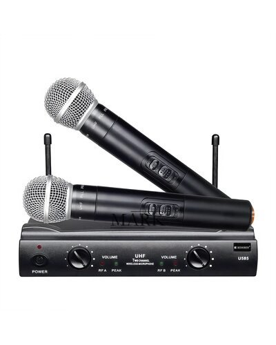 Радиосистема с 2 вокальными динамическими радиомикрофонами Shure UT4 UHF-2 Sm58 (ЖЯ)