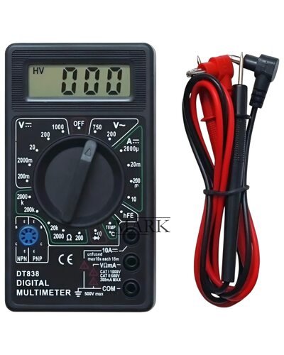 Измерительный портативный мультиметр Digital DT-838 (ЖЯ)
