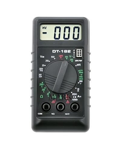 Портативный универсальный измерительный мультиметр Mini Digital DT-182 (ЖЯ)