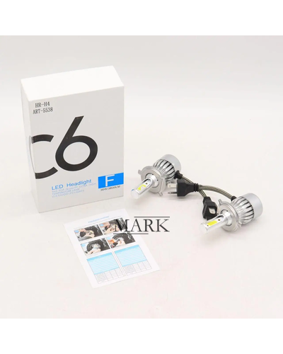 Светодиодные автомобильные LED-лампы головного света Led C6-H4