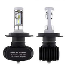 Комплект світлодіодних автомобільних LED-ламп S1 H4 (ЖЯ)