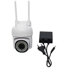 Мініатюрна поворотна вулична камера відеоспостереження з панорамним моніторингом IP Wi-Fi IP66 QC2201 (509)