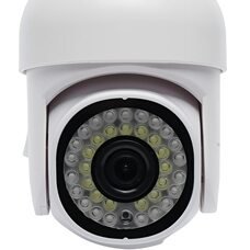 Мініатюрна поворотна вулична камера відеоспостереження з панорамним моніторингом IP Wi-Fi IP66 QC2201 (509)