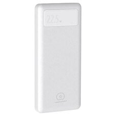 Портативний зарядний пристрій WUW Y100 Power Bank 20000mAh PD+QC3.0 22.5W, швидка зарядка, Білий