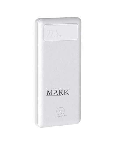 Портативное зарядное устройство WUW Y100 Power Bank 20000mAh PD+QC3.0 22.5W, быстрая зарядка, Белый