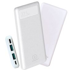 Портативное зарядное устройство WUW Y100 Power Bank 20000mAh PD+QC3.0 22.5W, быстрая зарядка, Белый