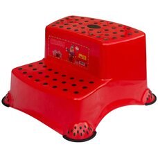 Дитячий пластиковий табурет-підставка з антиковзними ніжками Irak Plastik СМ-520, Червоний (DRK)