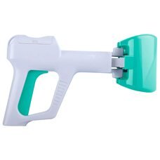 Портативний автоматичний совок для прибирання за собаками з мішком в комплекті Pooper Scooper Бірюзовий (ЖЯ)