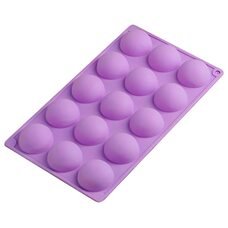 Універсальна силіконова кондитерська форма для випічки d-2 см на 15 відділень МІКС SNS 2353 (ЖЯ)