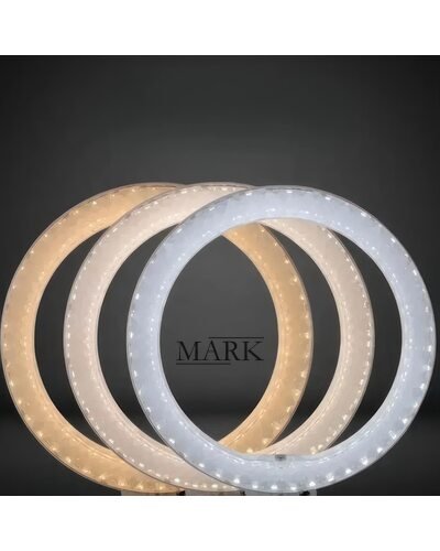 Кольцевая цветная селфи LED-лампа на штативе LED SOFT RING LIGHT MJ33 RGBW 33 см со штативом в комплекте 210 см