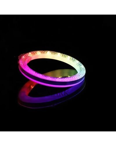 Кольцевая цветная селфи LED-лампа на штативе LED SOFT RING LIGHT RGBW 26 см со штативом в комплекте 210 см