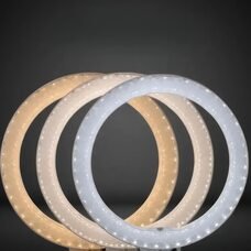 Кільцева кольорова селфі LED-лампа на штативі LED SOFT RING LIGHT RGBW 30 см зі штативом у комплекті 210 см