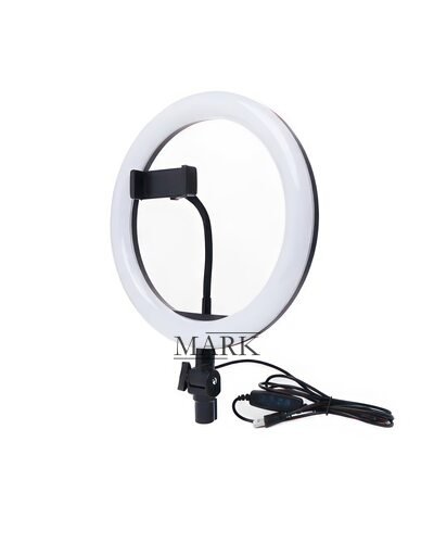 Кольцевая цветная LED селфи-лампа 30см c подсветкой для фотографов блогеров, тиктокеров, визажистов со штативом в комплекте 210 см Кольцевая цветная LED селфи-лампа 30см c подсветкой для фотографов блогеров, тиктокеров, визажистов со штативом в комплекте 210 см