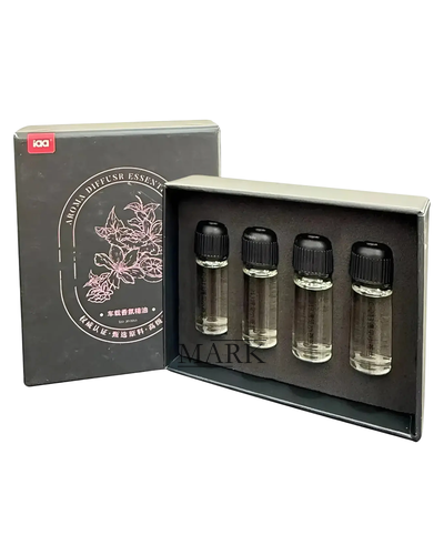 Ароматический набор для аромадиффузора в авто Ultrasonic Car Aroma Diffuser (4 аромата) (AX)