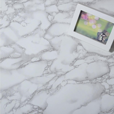 Самоклеюча плівка для кухні, меблів, техніки 60×300 см, Білий мармур