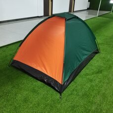 Кемпінговий автоматичний намет 3-місний HY-280 200*150*110 см Темно зелений - помаранчевий