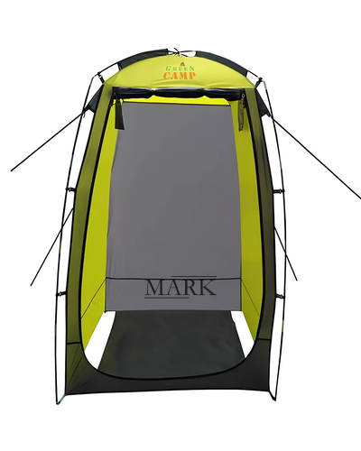 Палатка-душ Green Camp GC30 120х120х190см, туристическая кабинка для душа, Серо-зеленый