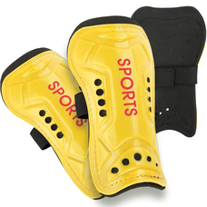 Щитки футбольные Sport длиной 21 см, 2L, Желтый