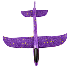 Метальний літак-планер Fly Plane довжиною 48 см, Фіолетовий