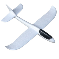 Митательный самолет-планер Fly Plane длиной 48 см, Белый