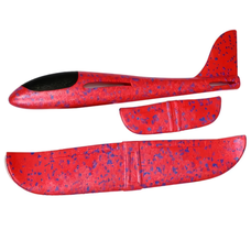 Метальний літак-планер Fly Plane довжиною 48 см, Червоний