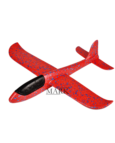 Митательный самолет-планер Fly Plane длиной 48 см, Красный