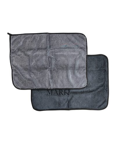 Набор полотенец для авто микрофибра Malloory HOME 2в1 30*40 см Серый (BOT)