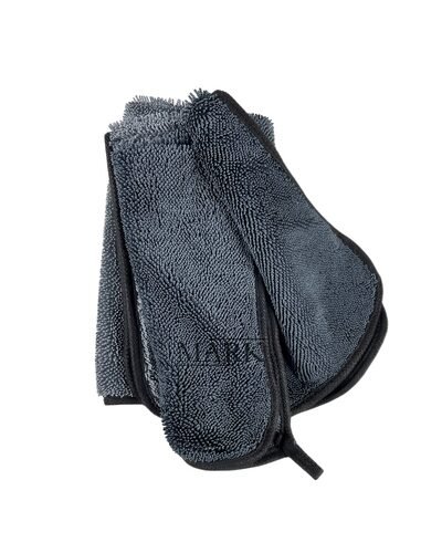 Набор полотенец для авто микрофибра Malloory HOME 2в1 30*40 см Серый (BOT)