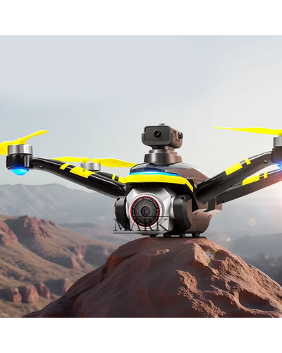 Квадрокоптер с камерой  K15 Max дрон с 4K HD WiFi, до 12 мин. полета, съемный акумулятор (SO-78)