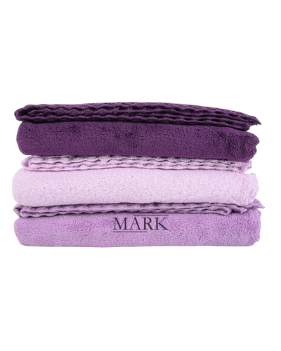Полотенца MALLOORY HOME 66352/10139 Violet Mix, набор 3 шт., 50×100 см (BOT)