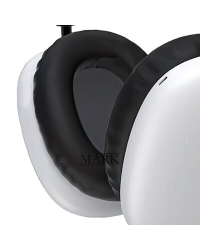 Беспроводные накладные TWS bluetooth наушники с микрофоном и поддержкой карты памяти AirMax P9 400 мА/год Белый глянец (HA-34)