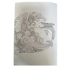 Альбом антистрес-розмальовка Beautiful Day, формат А5, 20,5×14 см, 8 сторінок