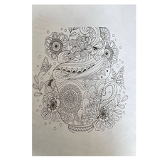 Альбом антистрес-розмальовка Beautiful Day, формат А5, 20,5×14 см, 8 сторінок