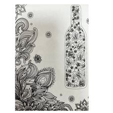 Альбом антистрес-розмальовка Cafe, формат А5, 20,5×14 см, 8 сторінок